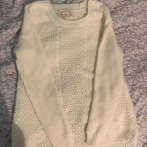 Cream sweater